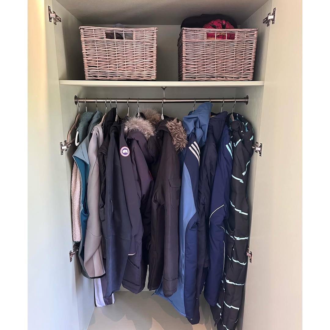 Organised kitchen corner with curated containers