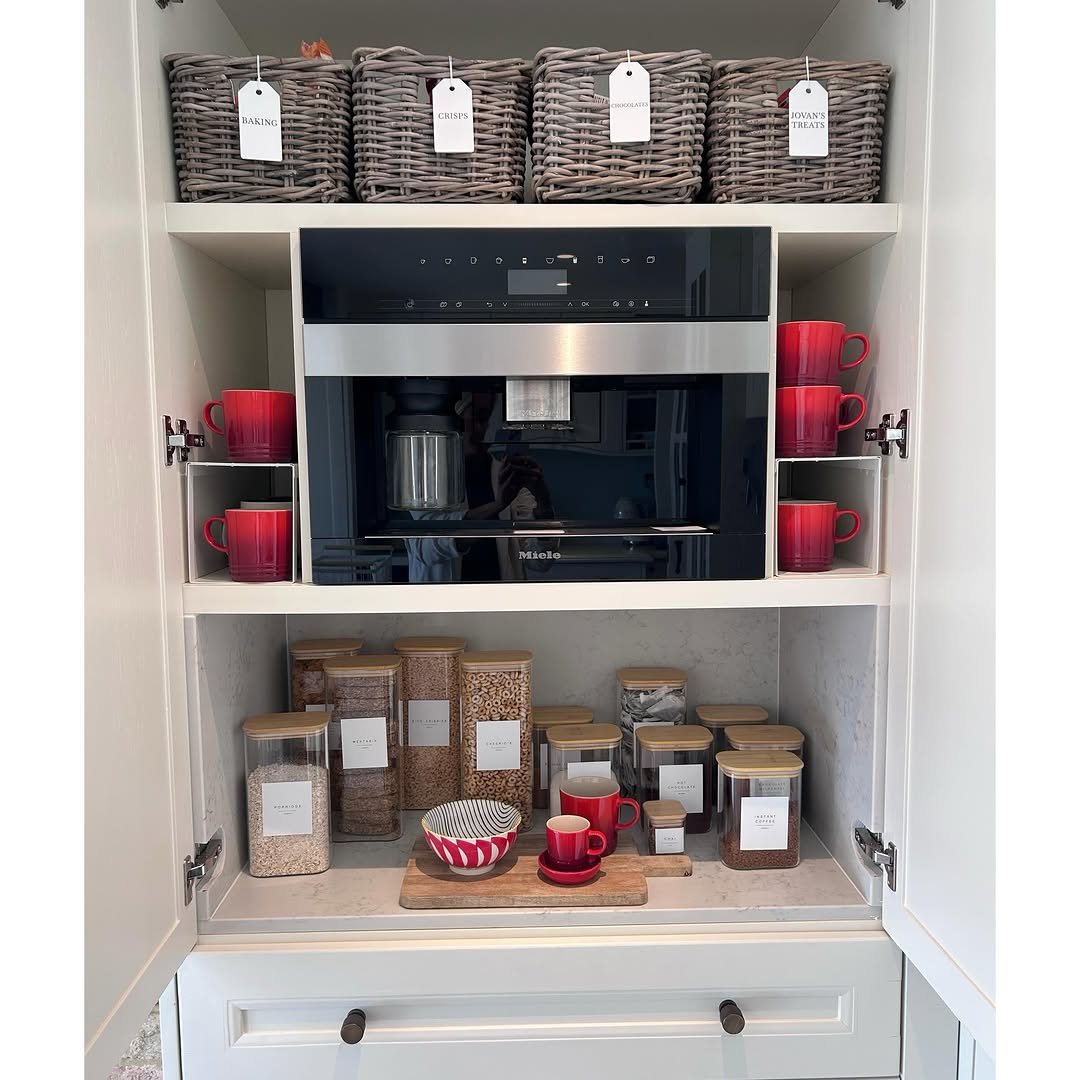 Calm, considered kitchen storage in a family home