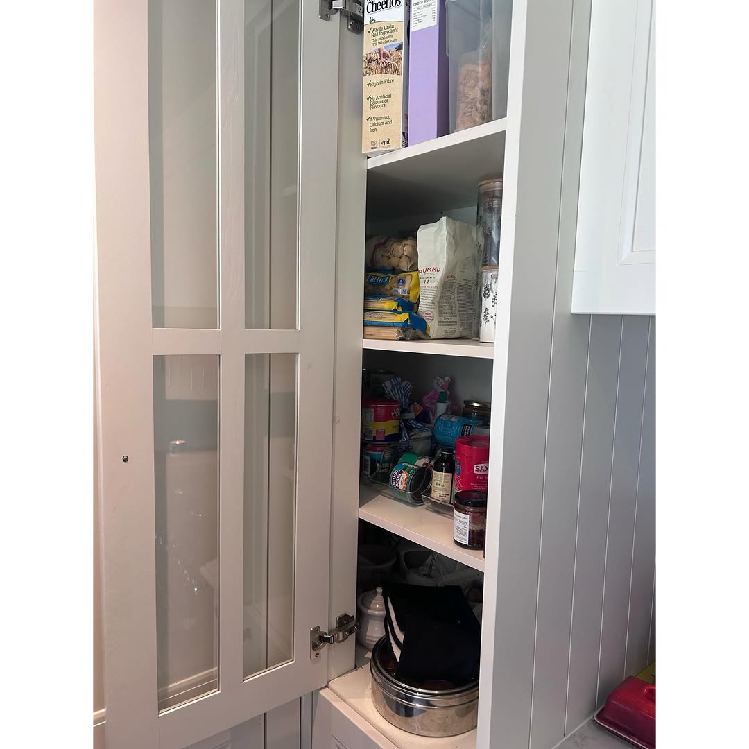 Curated kitchen shelving and container systems