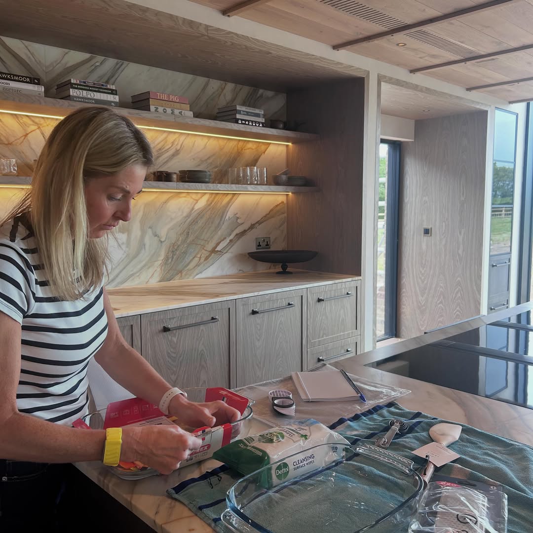 Bespoke pantry organisation in a luxury home