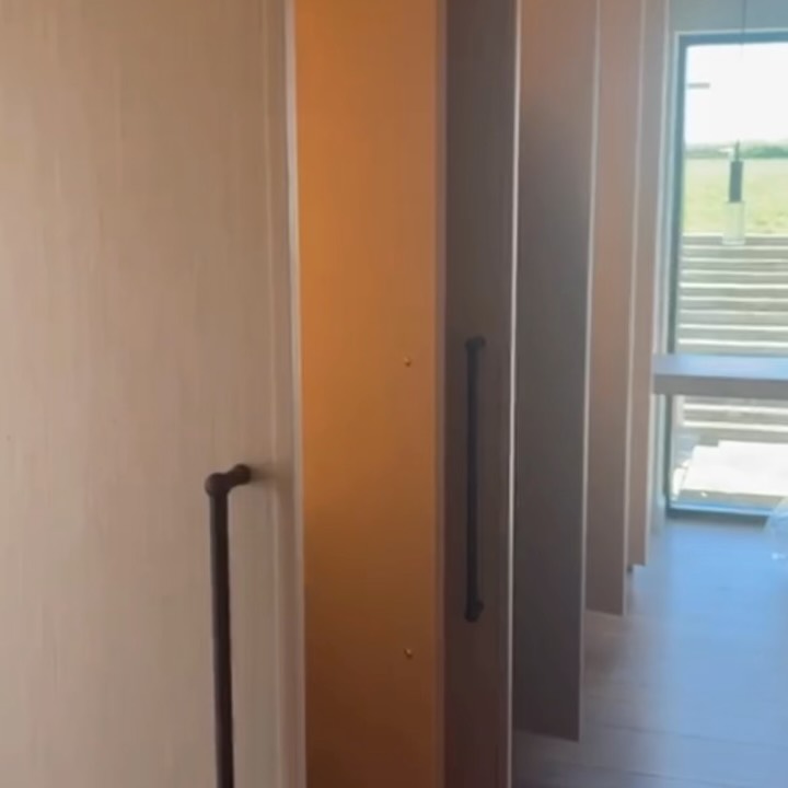 Completed walk-in wardrobe and pantry spaces